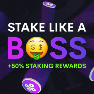 +50% Rewards for staking Radium (RADS) for a full week!