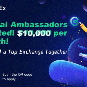 CoinEx Announces Ambassador Program to Reward and Support Community Members Monthly Salary for Outstanding Ambassadors Will be Up to $10,000