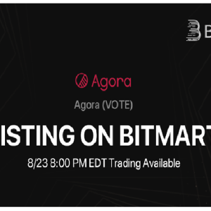 BitMart Lists BEP2 Token – Agora VOTE