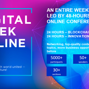 Digital Week Online - A Global event connecting innovation World from Asia to US!