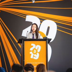 BitDeer Founder & CEO Celine Lu attended Bitcoin 2019 to discuss the driving force behind Bitcoin