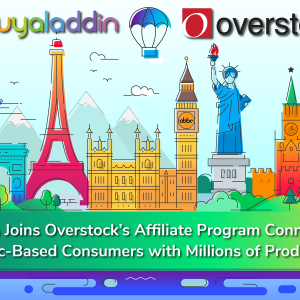Buyaladdin joins Overstock’s affiliate program connecting Asia-Pacific-based consumers with millions of products online
