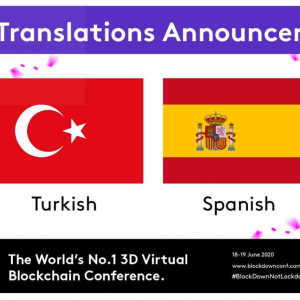 Virtual Conference BlockDown Going Global with Live Turkish and Spanish Translation