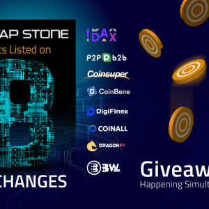 Yap Stone gets listed on 8 exchanges, giveaways happening simultaneously
