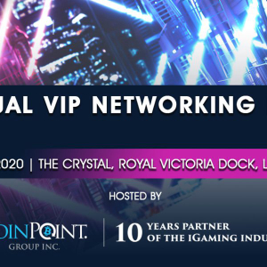 The iGaming industry meets blockchain business on February 6th 2020 during its annual VIP networking party