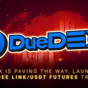 DueDEX is Paving the Way, Launching Fee-Free LINK/USDT Futures Trading