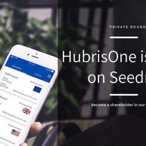 HubrisOne Launches Private Seed Round on Seedrs