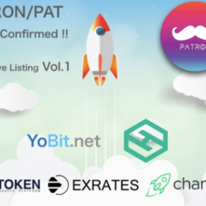 PATRON, Announces New Exchange Listings, a Buyback Program, and Coin Burn