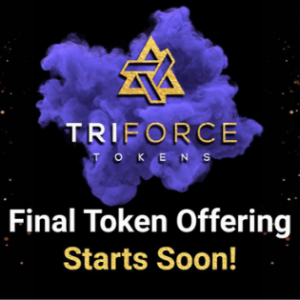 Leading Gaming Startup TriForce Tokens Prepares for Final Token Offering, Following Successful Year