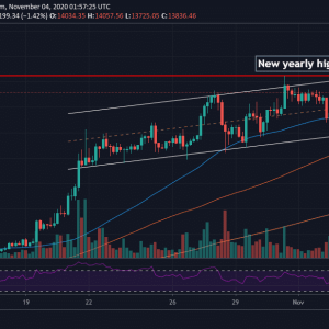 Bitcoin Technical Analysis: BTC Struggles With The Stubborn Resistance At $14,000