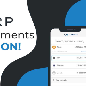 XRP Can Now be Used at 4,500 e-Stores Worldwide as CoinGate Adds New Payment Option