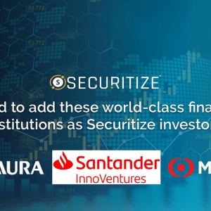 Token Tech Startup Securitize Raises $14M From Nomura, MUFG, and Santander