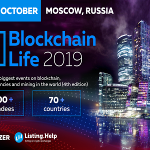 Microsoft, Huawei and Venezuelan Government at Blockchain Life 2019 on October 16-17 in Moscow
