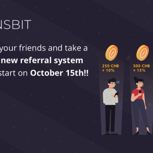 Coinsbit Rewards $200 in CNB Tokens for User Referrals