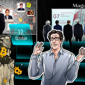 Big Bitcoin prediction, OKEx spooks markets, Ripple exec’s crippling mistake: Hodler’s Digest, Oct. 12–18