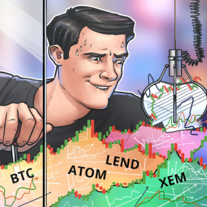 Top 5 Cryptocurrencies to Watch This Week: BTC, ATOM, LEND, XEM, YFI