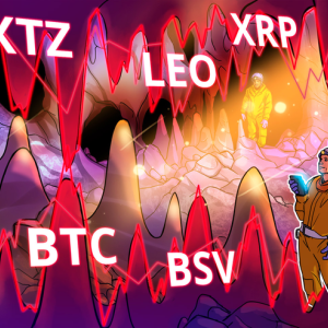 Top-5 Cryptos This Week: Bitcoin (BTC), XTZ, LEO, XRP, BSV