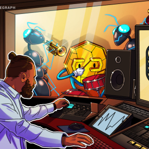 The Cointelegraph Talks music panel starts now, watch here!