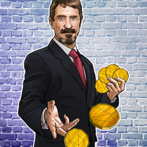 McAfee continues to promote cryptocurrencies from his Spanish jail cell