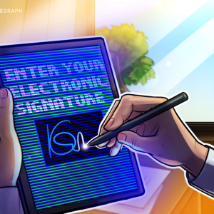 US: New bill would legally recognize digital signatures on a blockchain