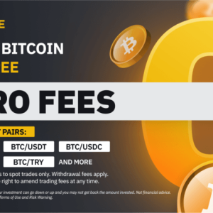 Binance Celebrates 5th Anniversary with Zero Bitcoin Trading Fees
