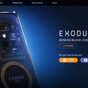 Buy the New HTC Exodus 1 Blockchain Phone with Cryptocurrency Only