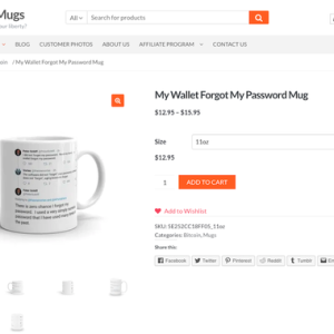 You Can Now Buy a Coffee Mug Featuring Peter Schiff’s Tweets About His Lost Bitcoin