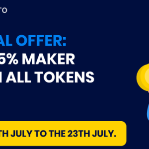 Limited Time Offer With Negative Maker Fees and $250 Bonus Available at XBTPro