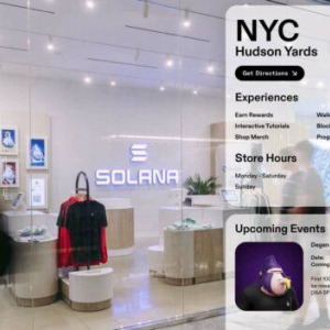 $SOL: There Is Now a Solana Experience Store in New York City