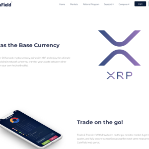XRP-Based Canadian Crypto Exchange CoinField Goes Live, Offers Service to 61 Countries