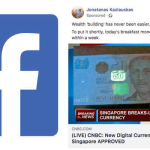 Sponsored Facebook Ad Tricks Users into Investing in Fake Cryptocurrency