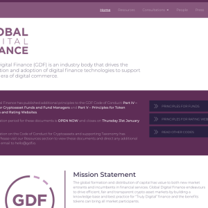 Circle, Coinbase, and ConsenSys Join Global Digital Finance (GDF) As Founding Members