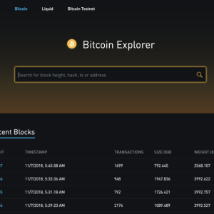 Blockstream.info is the new star of BTC block explorers
