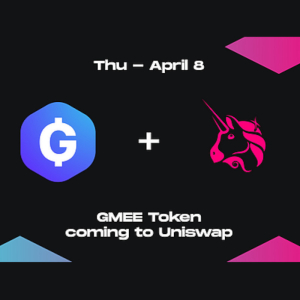 GAMEE Token (GMEE) to Launch on Uniswap on 8 April 2021; Public Presale Sold Out in 7 Minutes; Concluded 2.2M USD Private Presale