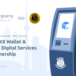 Hodl Services Partners with CryptX for Security & Reliability
