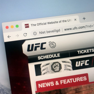 The UFC fight with a cryptocurrency link to it