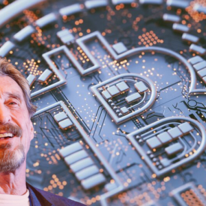 John McAfee Supports Peter Brandt’s $50,000 Bitcoin Prediction Despite its Recent Decline