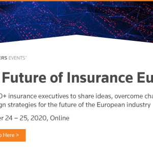The Future of Insurance Europe: Reuters CEO and C-Suite Leadership Event Goes LIVE Next Week