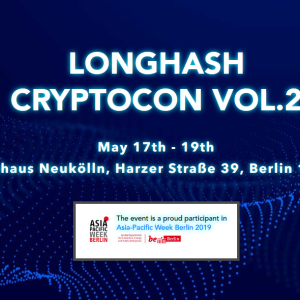 CryptoCon Vol.2 is Scheduled on 17th – 19th of May 2019 in Berlin