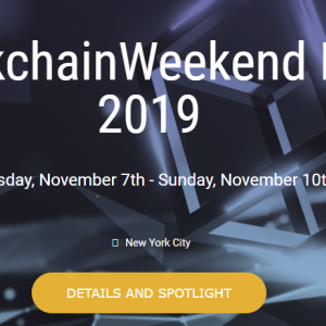 BlockchainWeekend NYC: Blockchain Ecosystem Opens Doors to Everyone This November