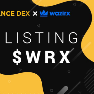 WazirX Coin (WRX) Gets Listed on Binance DEX