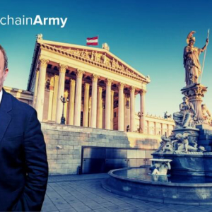 Austrian Parliament Bestows BlockchainArmy Head Erol User With the Space Medal