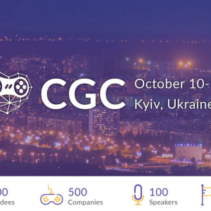 CGC Kyiv 2019, the largest blockchain gaming conference announced on Oct 10-11 – 1500 delegates from 50 countries, 100 speakers, VR, AR, hackathon