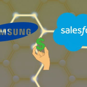 Samsung and Salesforce Participate In $35M Funding Round For Blockchain Company