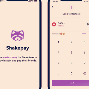 A CashApp for Canada: Bitcoin App ShakePay Adds P2P Payments
