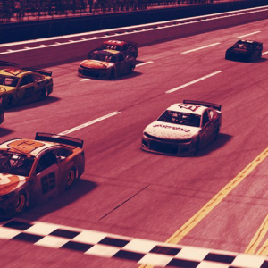 "Bitcoin car" wins virtual NASCAR race