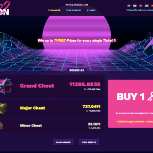 Fomo2Moon a Blockchain Lottery for Everyone to Win 100% Transparent