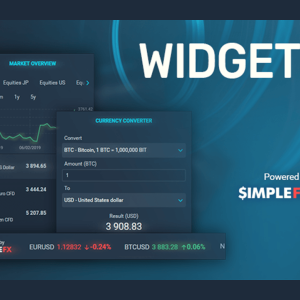 Introducing Free SimpleFX Live Quotes and Charts Widgets