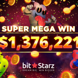 A Record-Breaking win at BitStarz – Player wins $1.35 Million!