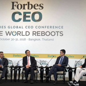Binance Boss Talks Crypto and Blockchain at Forbes Global CEO Conference